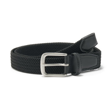 Free Size Stretch Belt Black MUJI