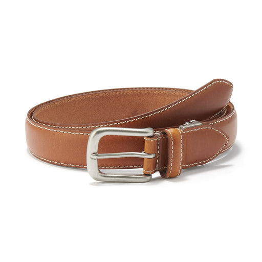 Tanned Leather Adjustable Belt Brown MUJI