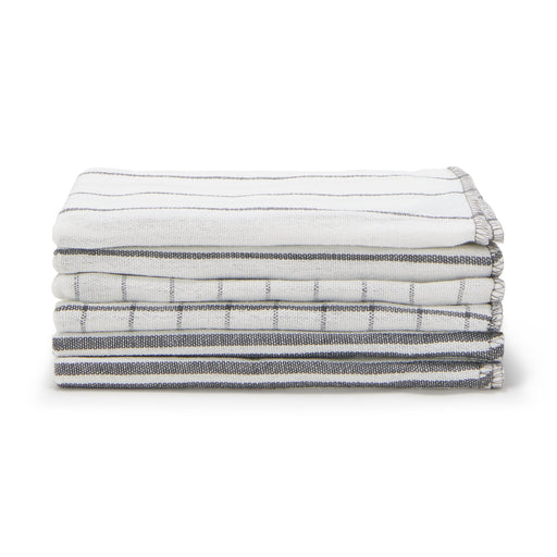 Indian Cotton Kitchen Cloths - Charcoal Gray (6 Pack) MUJI