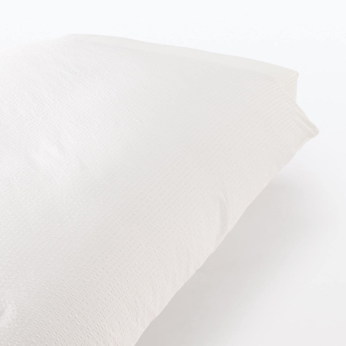 MUJI Seersucker Duvet Cover - King, Beige