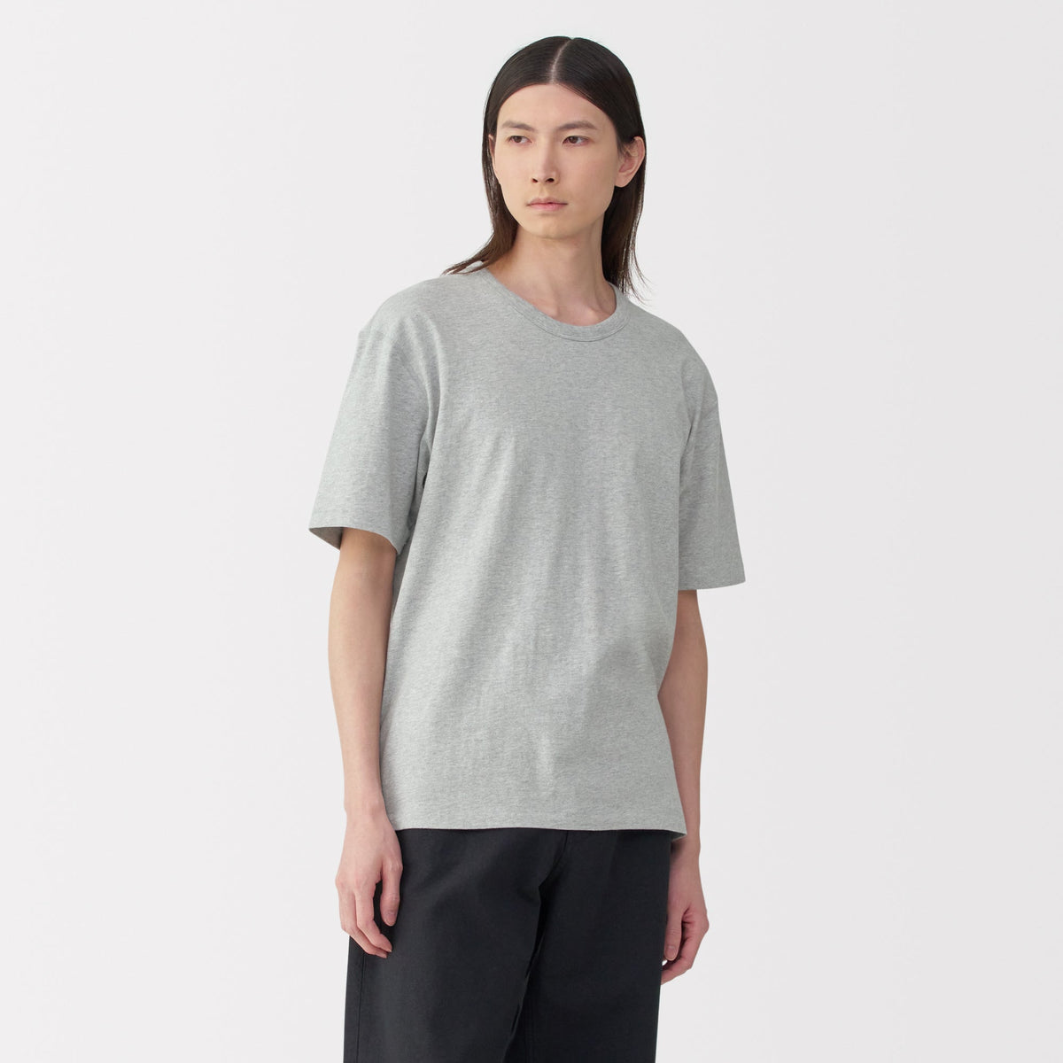 Labo Men's Traditional Knit Jersey Crewneck T-Shirt