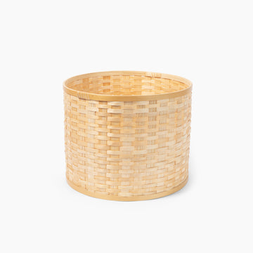 Bamboo Basket - Round (Dia. 13 x H10") MUJI