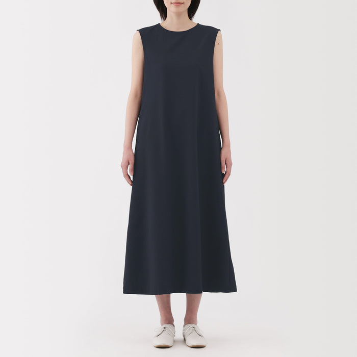 Women's Breathable Seersucker Sleeveless Dress