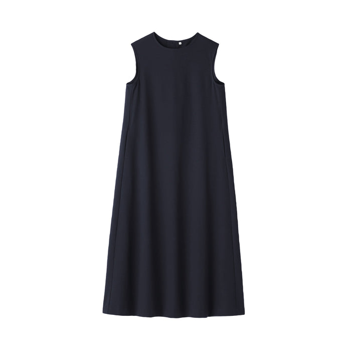 Women's Breathable Seersucker Sleeveless Dress