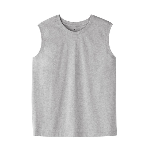 Women's Jersey Sleeveless T-Shirt Gray MUJI