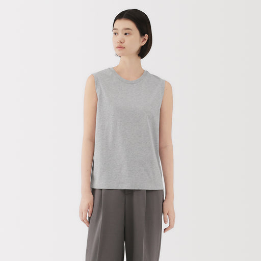 Women's Jersey Sleeveless T-Shirt MUJI