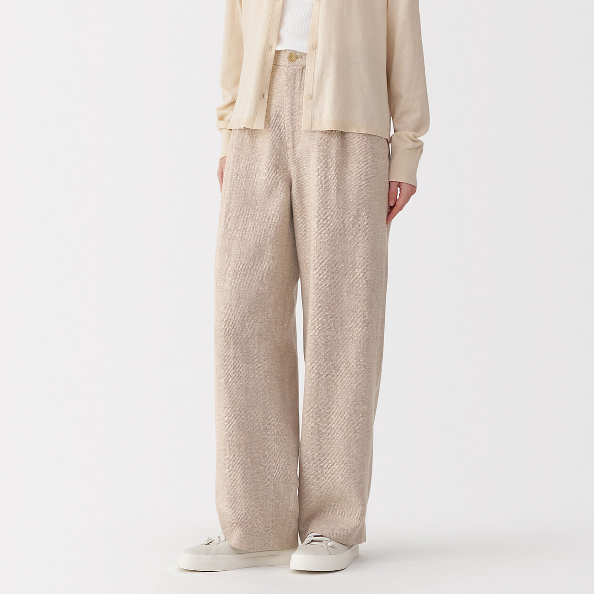 Labo Women's Linen Blend Wool Pants
