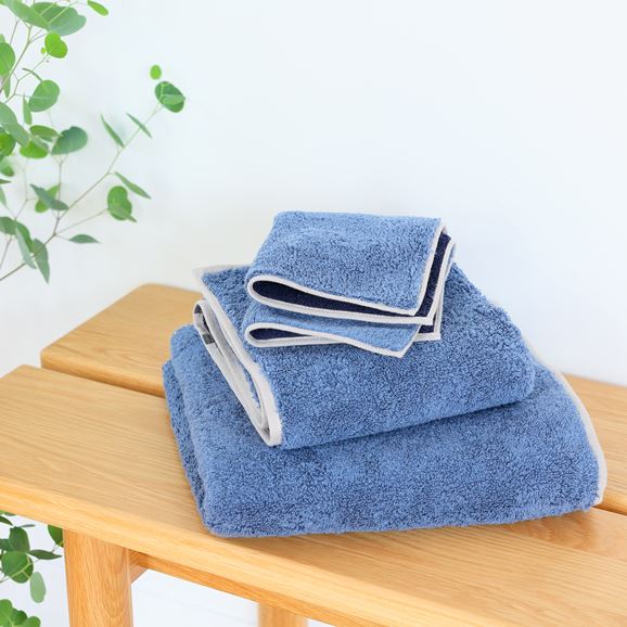 MUJI IDÉE Repos Mini Bath Towel - Jay Blue IDEE