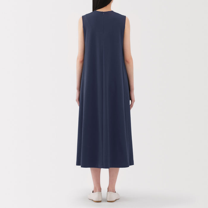 muji dress Women's Cool Touch Sleeveless Dress