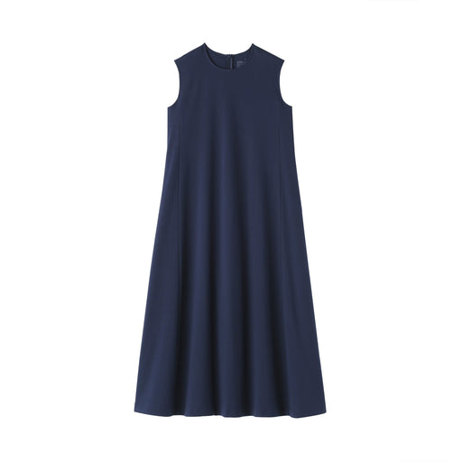 Women's Cool Touch Sleeveless Dress Navy MUJI