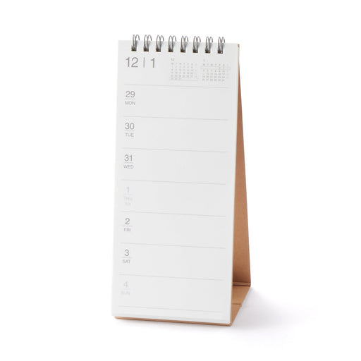 2026 Weekly Flip Calendar - Vertical MUJI