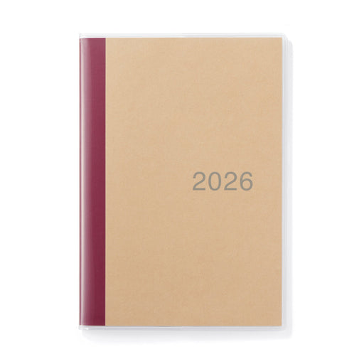 B6 Monthly Planner From Dec. 2025 - Sun. Start MUJI