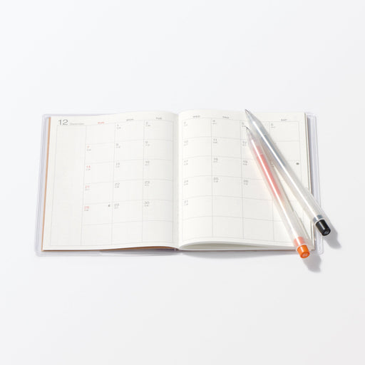 A6 Monthly Planner From Dec. 2025 - Sun. Start MUJI