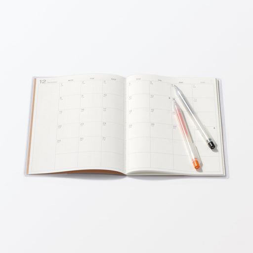 A5 Monthly Planner From Dec. 2025 MUJI