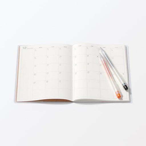 B6 Monthly Planner From Dec. 2025 MUJI