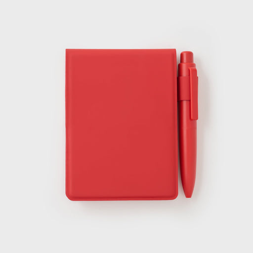 Compact Notebook A7 - Red MUJI