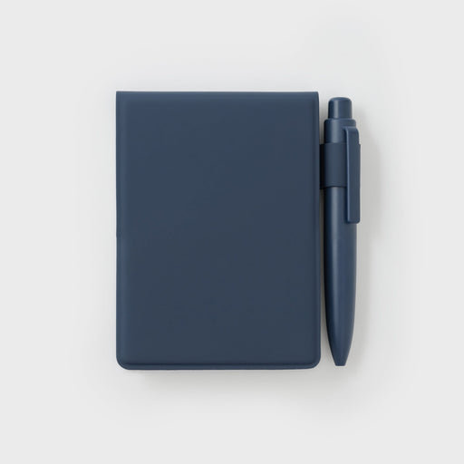 Compact Notebook A7 - Blue Black MUJI