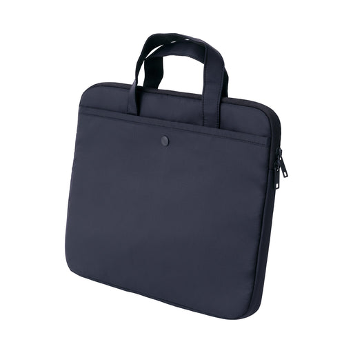 Parachute Cloth Wide Laptop Bag - Black MUJI