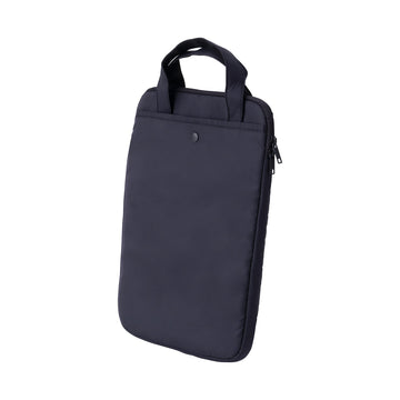 Parachute Cloth Tall Laptop Bag - Black MUJI