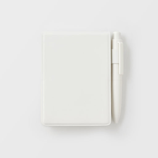 Compact Notebook A7 - White MUJI