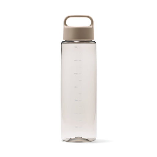 Easy-to-Carry Water Bottle With Scale - Sand Beige (23.7 fl oz) MUJI