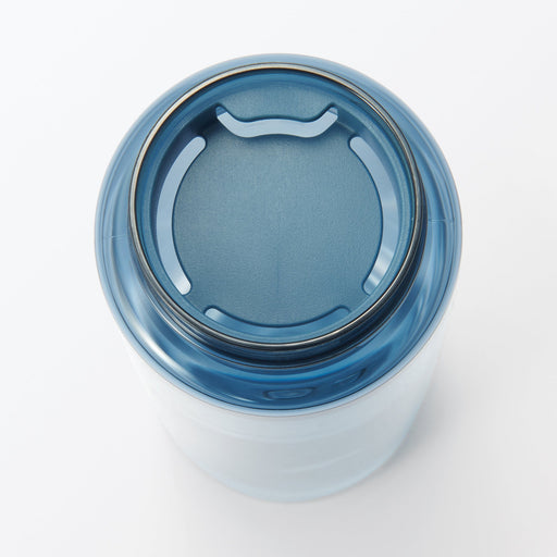 Easy-to-Carry Water Bottle With Scale - Blue (23.7 fl oz) MUJI