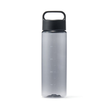 Easy-to-Carry Water Bottle With Scale - Black (16.9 fl oz) MUJI