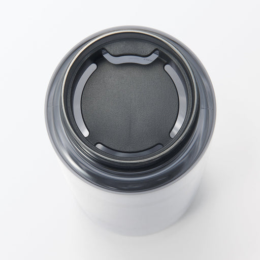 Easy-to-Carry Water Bottle With Scale - Black (23.7 fl oz) MUJI