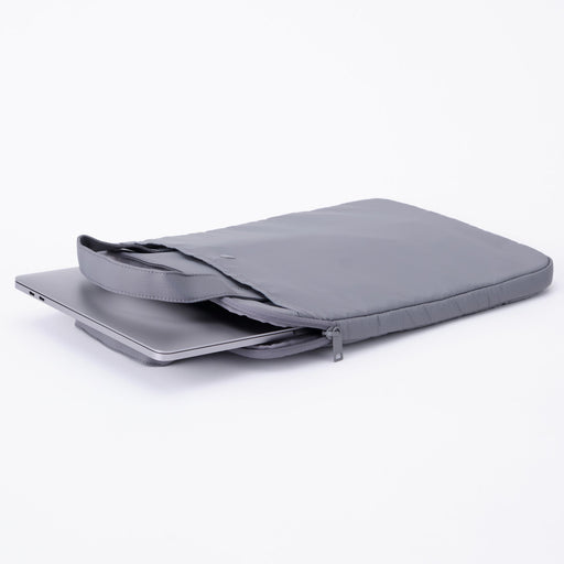 Parachute Cloth Tall Laptop Bag - Gray MUJI