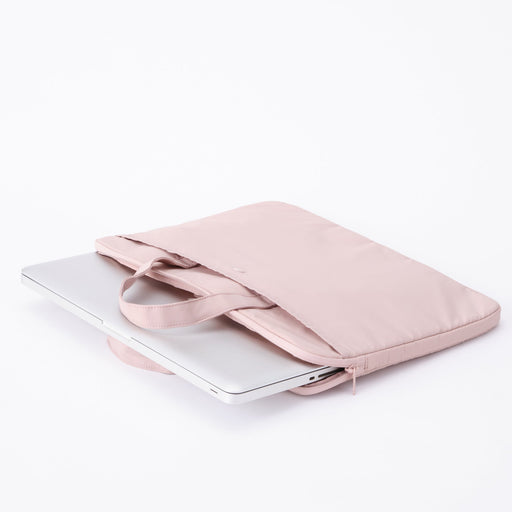 Parachute Cloth Laptop Bag - Pink Beige (15.6") MUJI