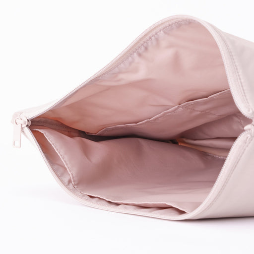 Parachute Cloth Large Bag Organizer - Pink Beige MUJI