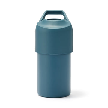 Keep Cold Insulated Plastic Bottle Holder - Dark Blue MUJI