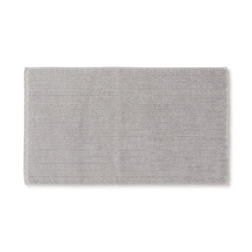 Cotton Linen Bath Mat (W14.2 x L23.6") Light Gray MUJI