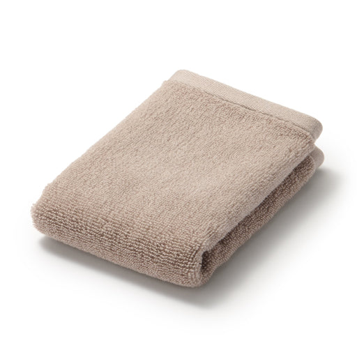 Twin Pile Hand Towel Pink Beige MUJI