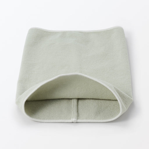 Stretchy Hair Turban Towel Pale Green MUJI