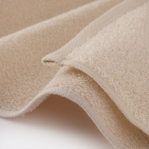 Soft Thin Bath Towel Beige MUJI