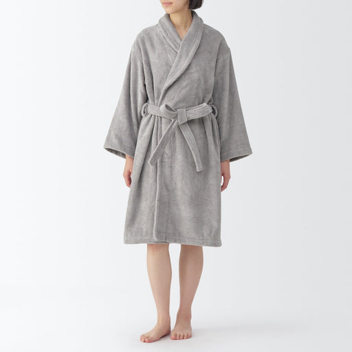 Cotton Pile Bathrobe MUJI