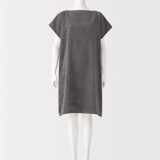 Bath Towel Poncho Charcoal MUJI