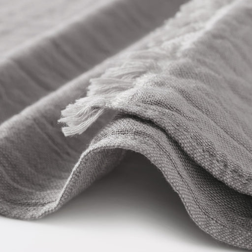 Washed Gauze Hand Towel Gray MUJI