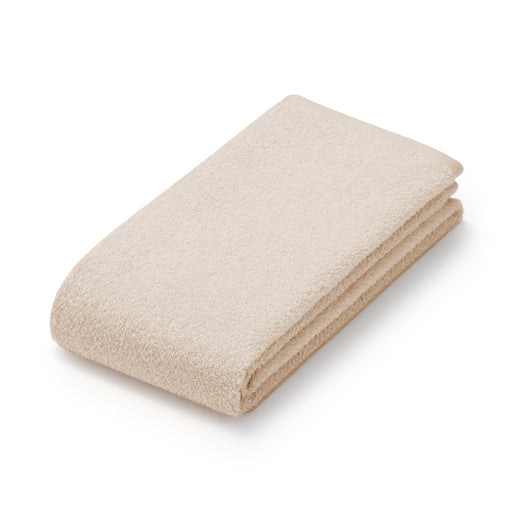 Soft Thin Sports Towel Beige MUJI