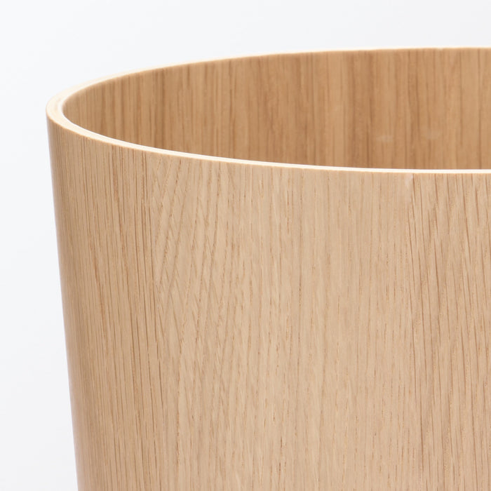 Dust Bin with Wire Frame (Round) | Waste Bins | MUJI USA