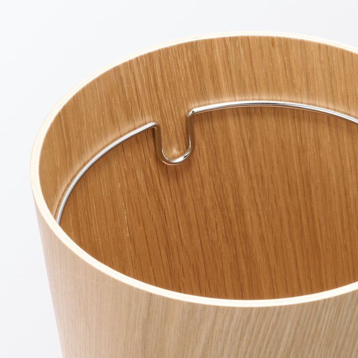 Dust Bin with Wire Frame (Round) | Waste Bins | MUJI USA