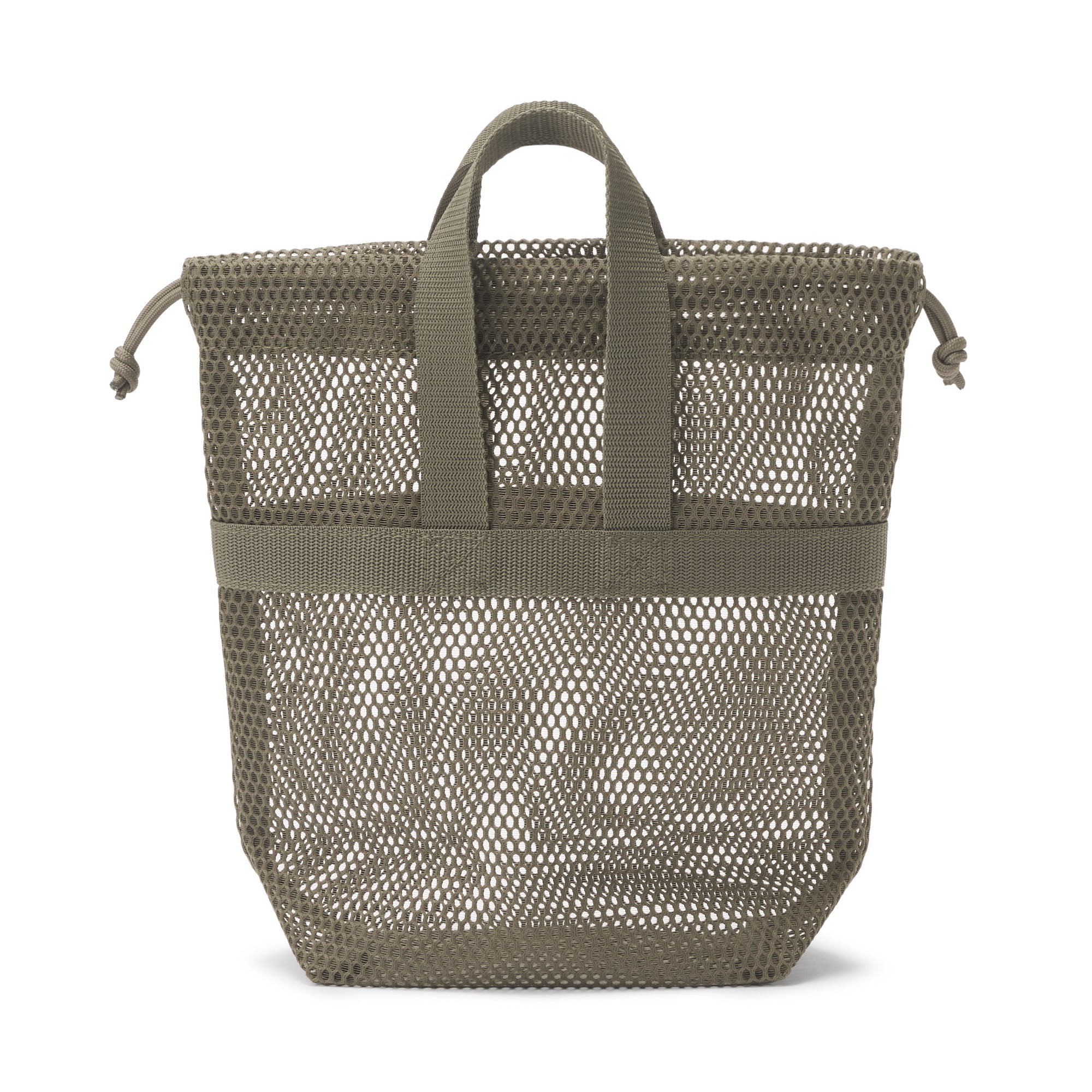Gusset Mesh Drawstring Bag - Small | Travel Cases | MUJI USA