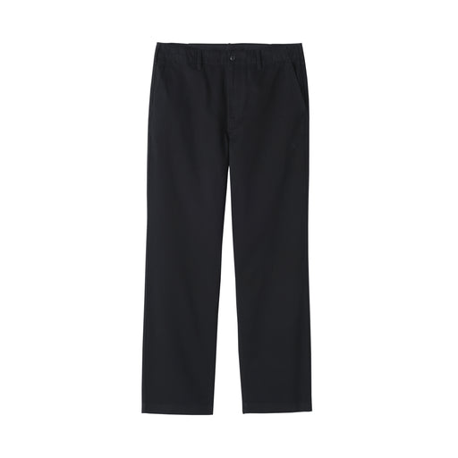 Chino Wide Pants Black MUJI