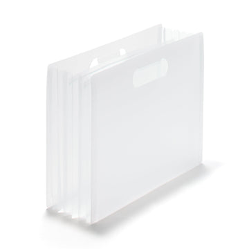 Polypropylene Expanding File Box - A4 3 Pockets MUJI