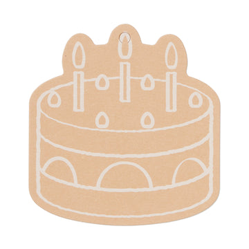 Gift Message Card - Cake MUJI