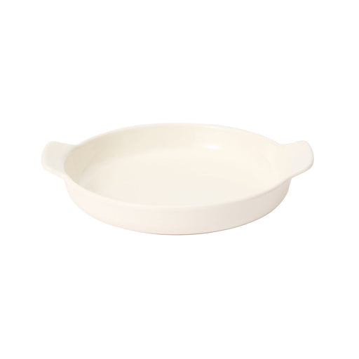 Stoneware Plate - Off White (Dia. 6.7") MUJI