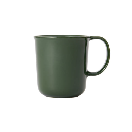 Stoneware Mug Cup (16.6 fl oz) - Dark Green MUJI