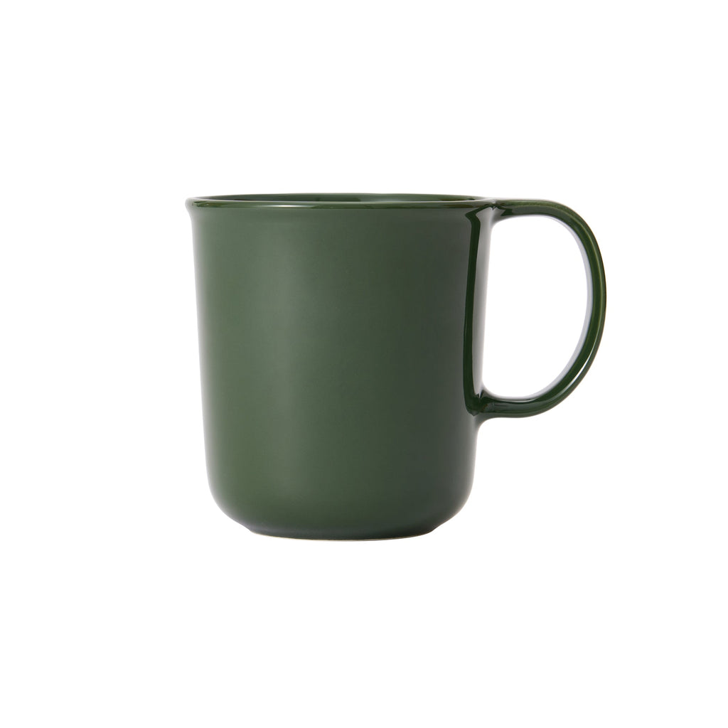 Stoneware Mug Cup Large - Dark Green | Drinkware | MUJI USA