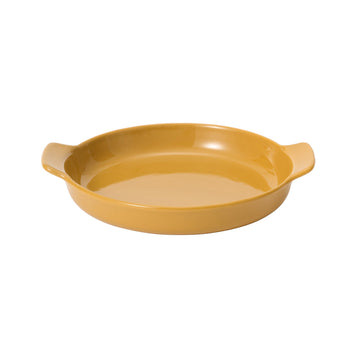 Stoneware Plate (Dia. 6.7") - Mustard Yellow MUJI